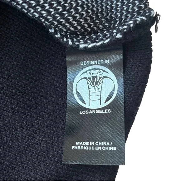 Broken Promises NWT Hoodie Graveyard Knit Sweater Top - Picture 10 of 13